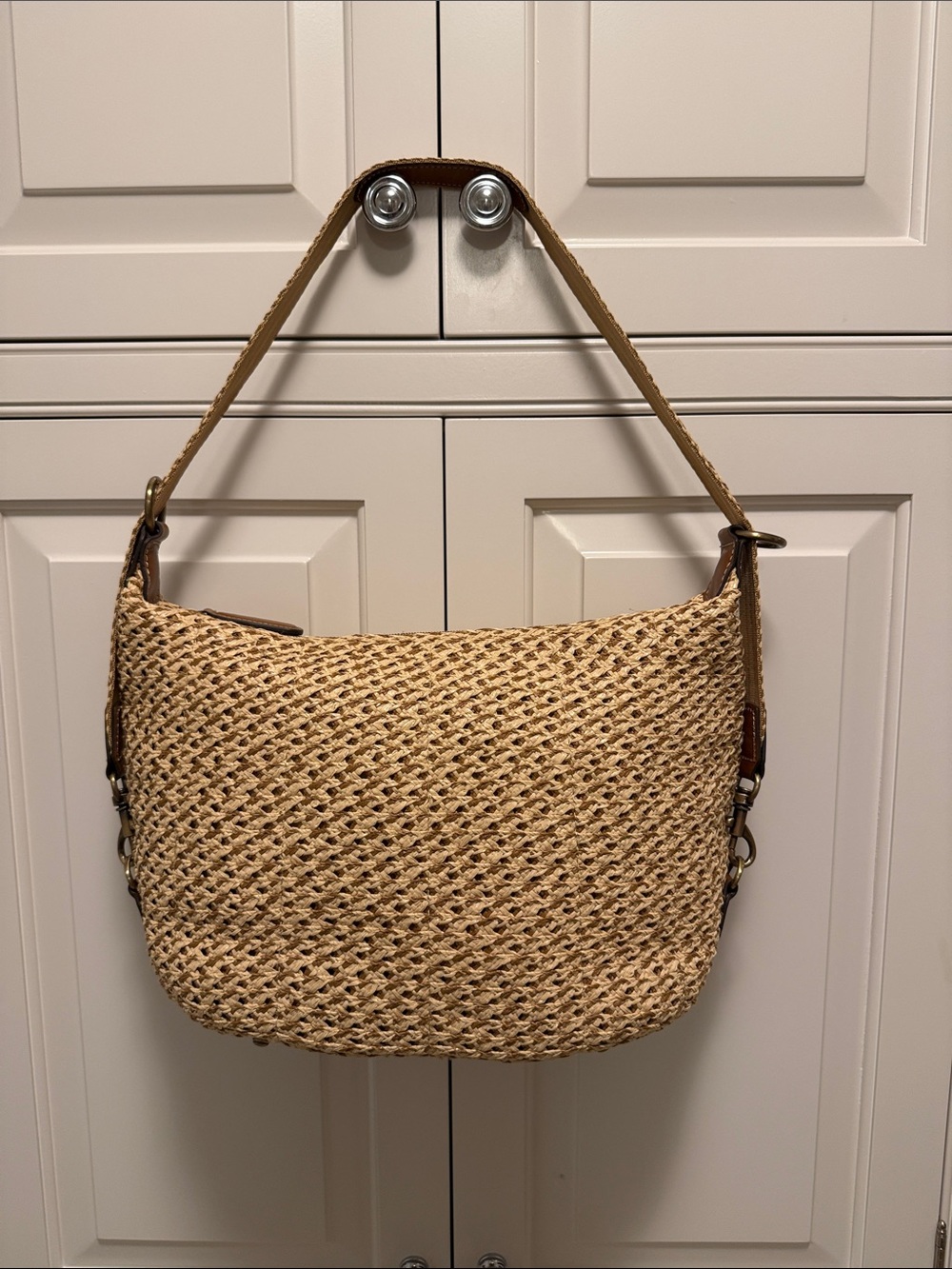 Eric Javits Raffia/Straw Shoulder Bag